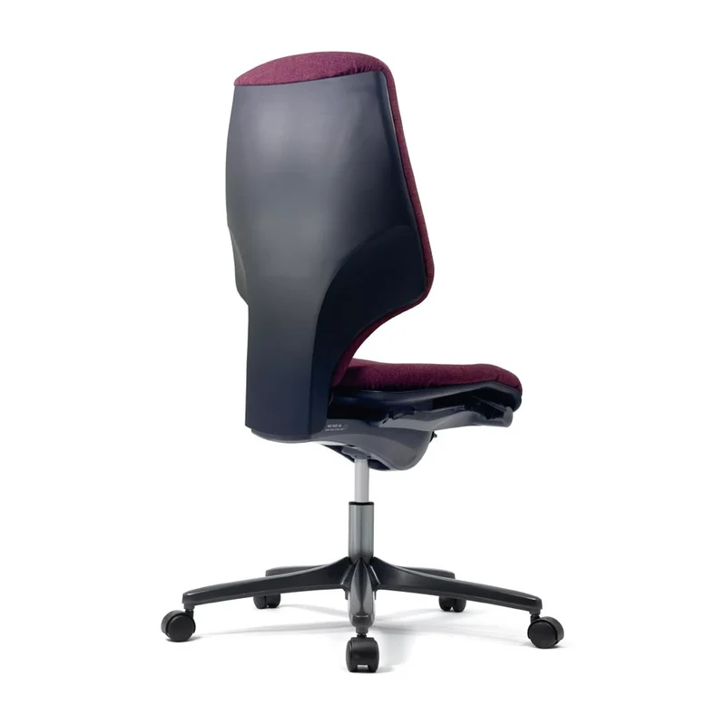 Giroflex: G64 - In Burgundy With No Arms - Refurbished