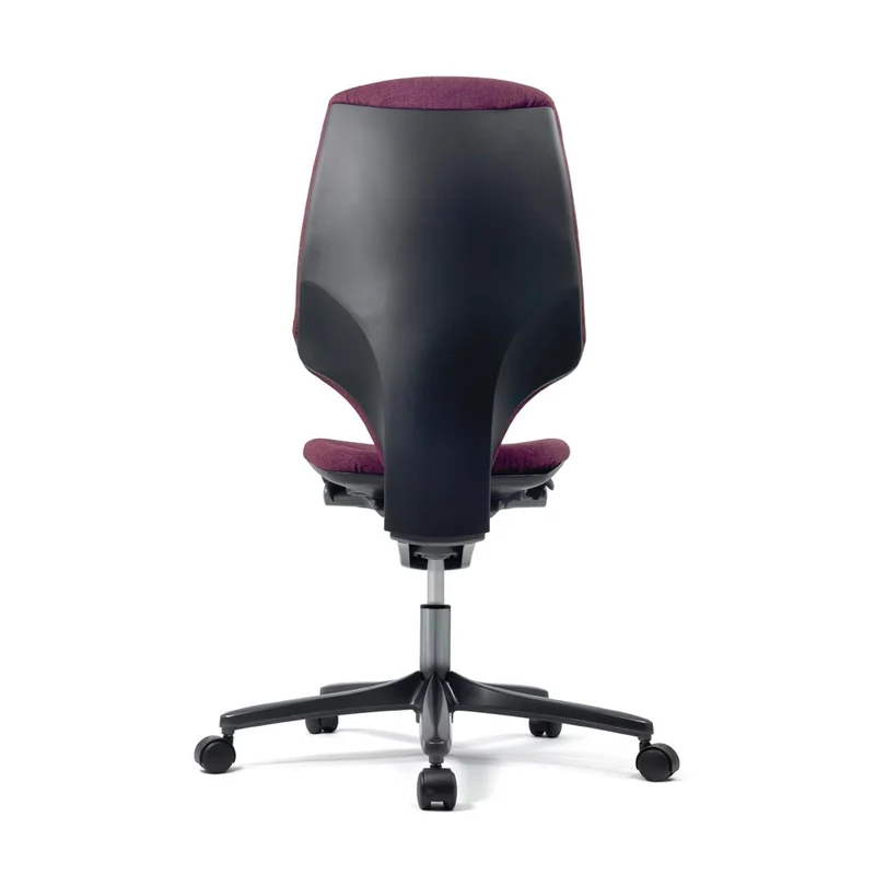 Giroflex: G64 - In Burgundy With No Arms - Refurbished