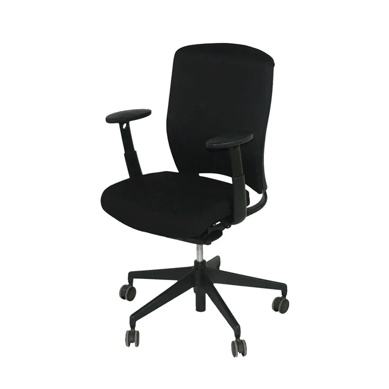 Senator: Enigma S21 Office Chair with Black Frame in Black Fabric - Refurbished