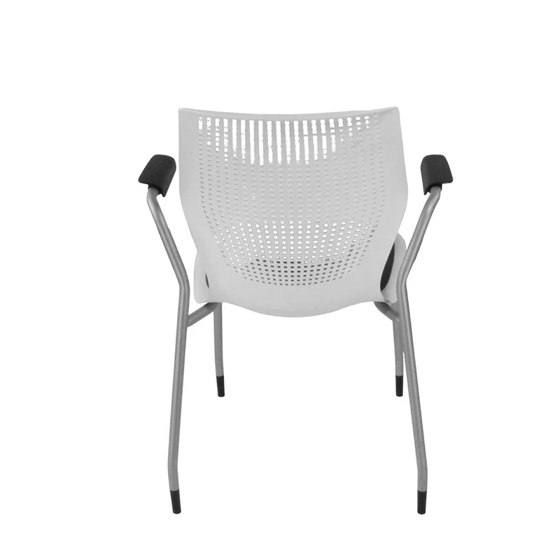 Knoll: Multigeneration Meeting Chair in Black Fabric - Refurbished