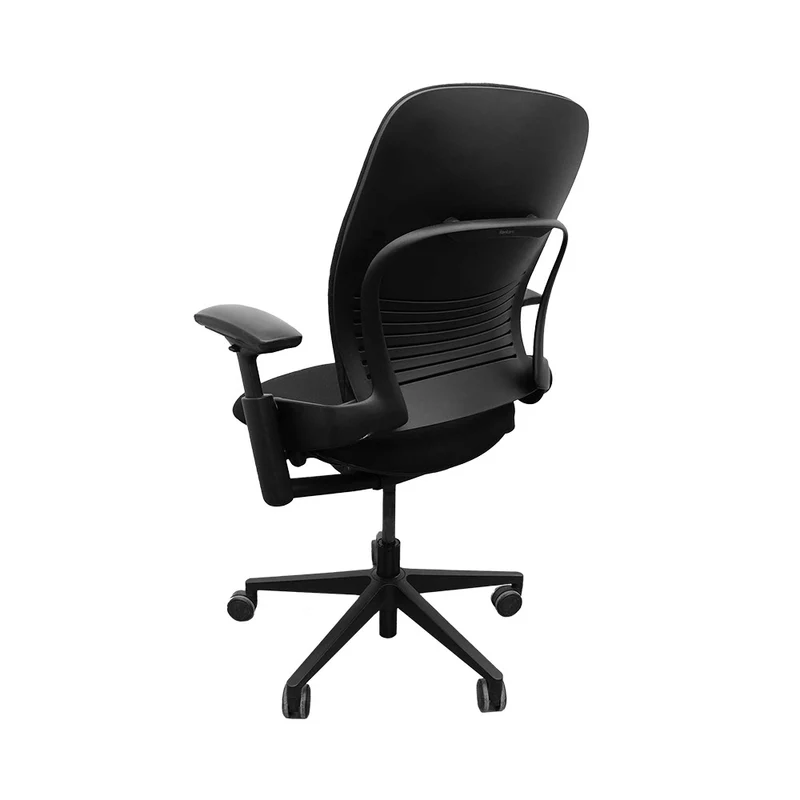 Steelcase: Leap V2 Office Chair - Black Leather - Refurbished