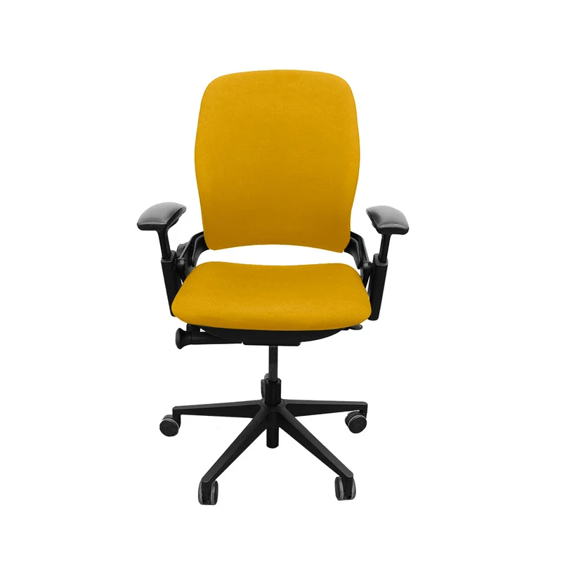 Steelcase: Leap V2 Office Chair - Yellow Fabric - Refurbished