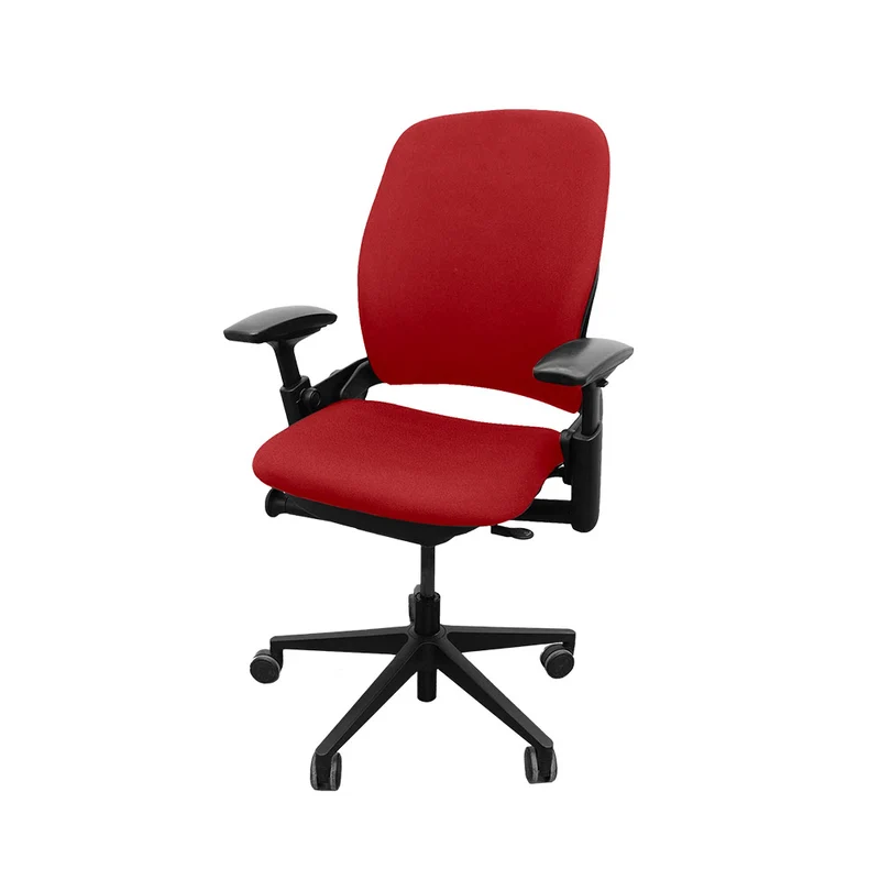 Steelcase: Leap V2 Office Chair - Red Fabric - Refurbished