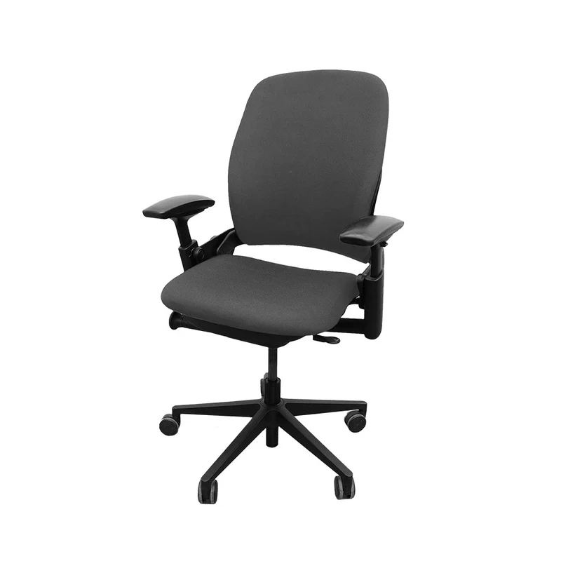 Steelcase: Leap V2 Office Chair - Grey Fabric - Refurbished