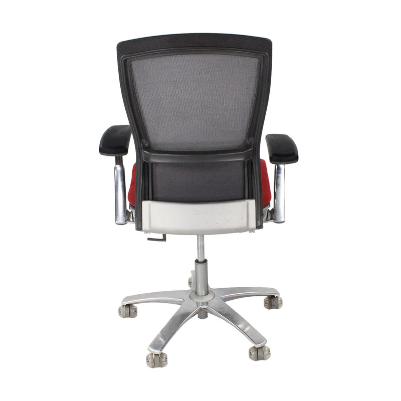 Knoll: Life Task Chair in Red Fabric - Refurbished