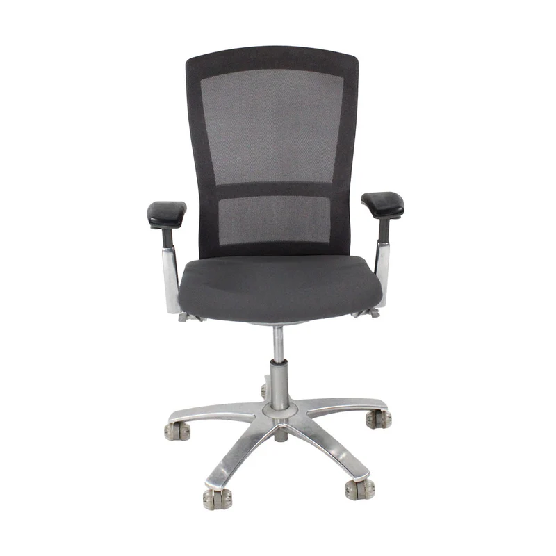 Knoll: Life Task Chair in Grey Fabric - Refurbished