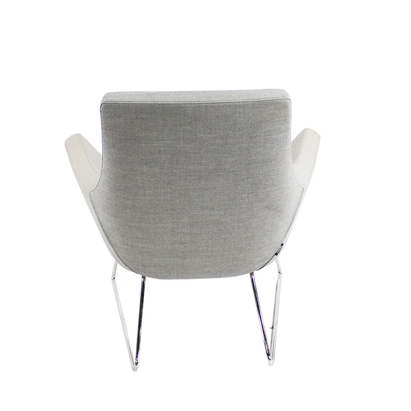Swedese: Happy Easy Chair in Grey Fabric - Refurbished