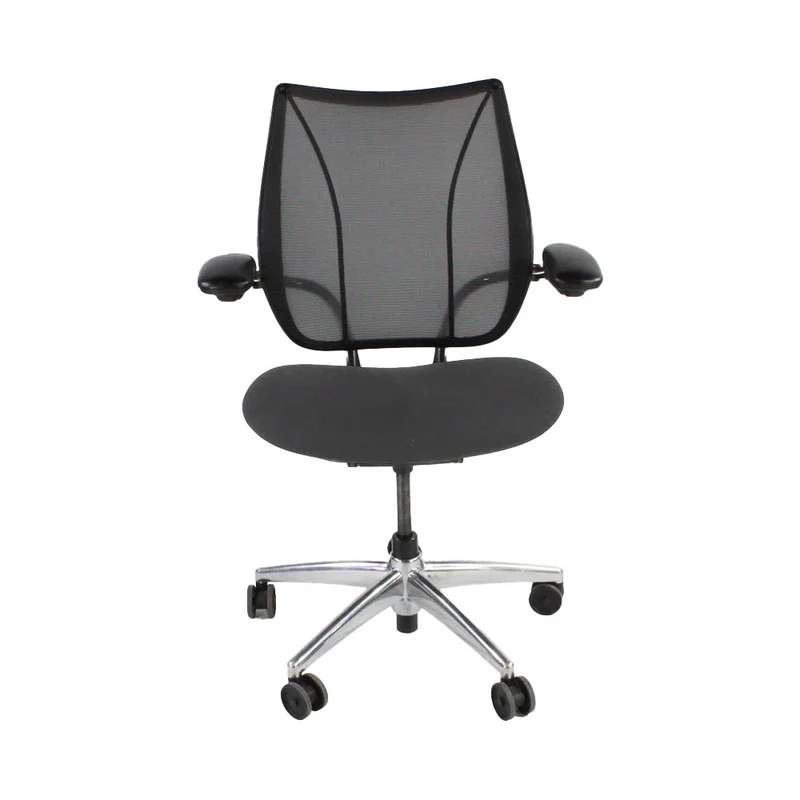 Humanscale: Liberty Task Chair in Grey Fabric with Aluminium Frame - Refurbished