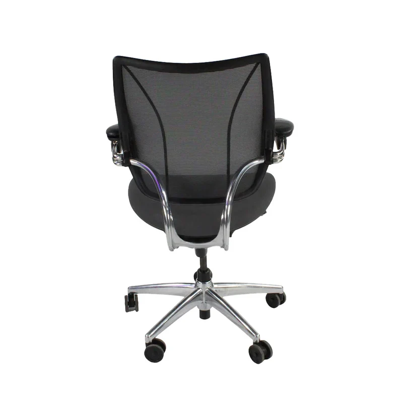 Humanscale: Liberty Task Chair in Grey Fabric with Aluminium Frame - Refurbished