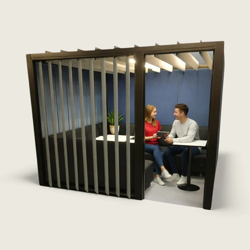 Senator: Cellpod Cabana Shell Acoustic Ceiling benefits - Refurbished