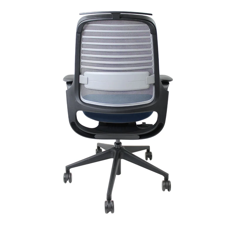 Steelcase: Series 1 Ergonomic Office Chair in Blue Fabric - Refurbished