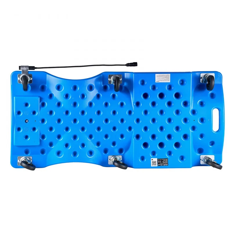 Creeper mecânico 1m LED baixo perfil 158kg 6 rodas giratórias