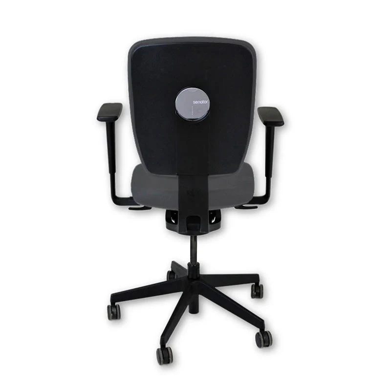 Senator: Dash Fully Adjustable Task Chair in Grey Fabric - Refurbished