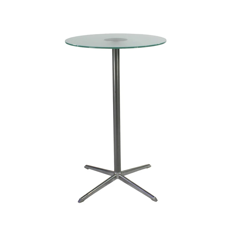 Boss Design: Glass Poseur High Table - Refurbished