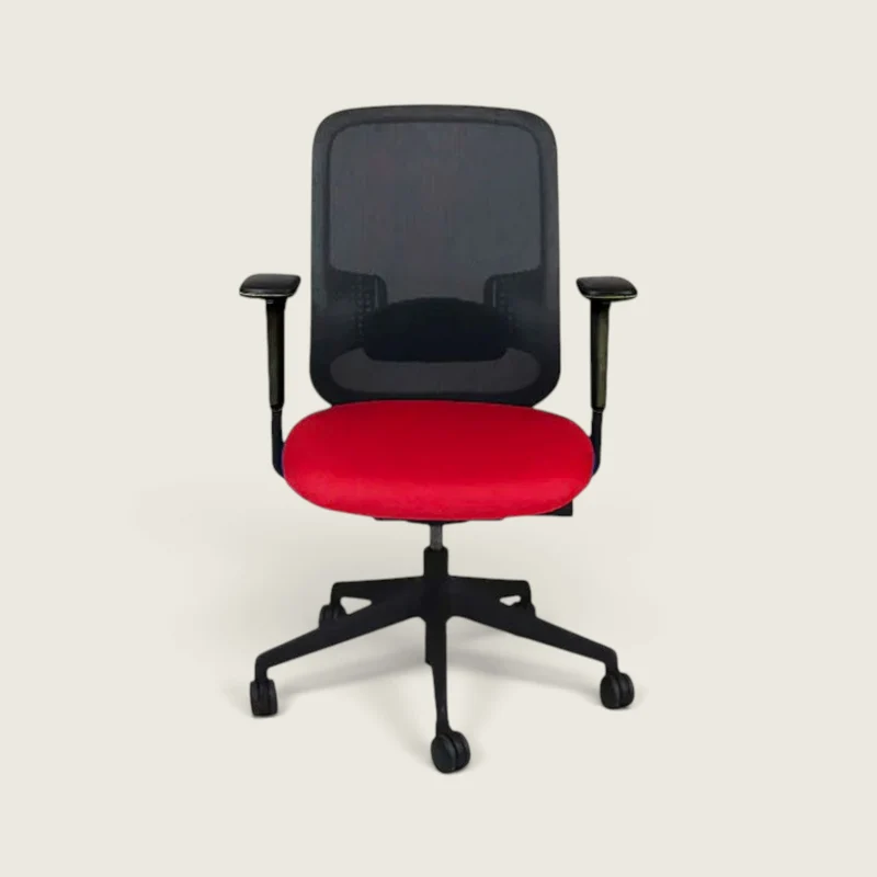 Orangebox: Do - Task Chair in Red Fabric - Refurbished