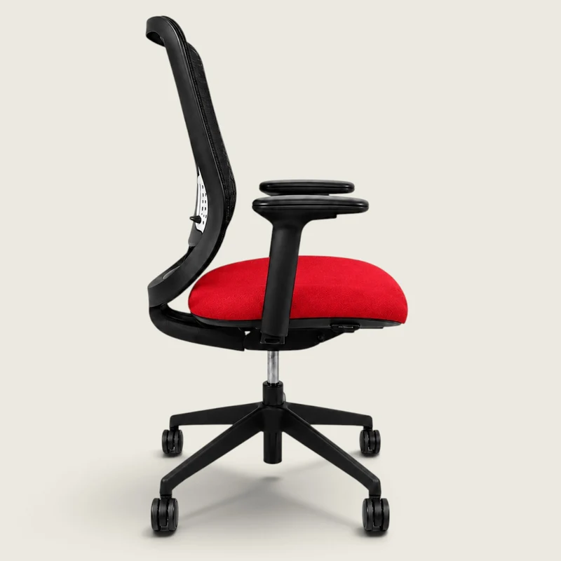 Orangebox: Do - Task Chair in Red Fabric - Refurbished