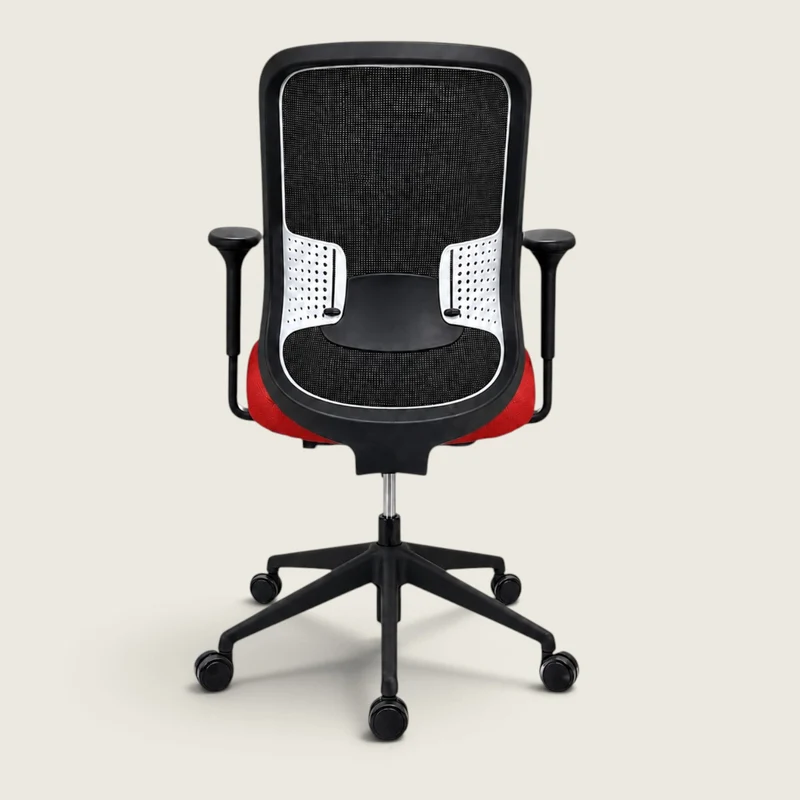Orangebox: Do - Task Chair in Red Fabric - Refurbished