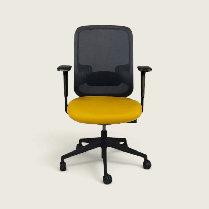 Orangebox: Do - Task Chair in Yellow Fabric - Refurbished