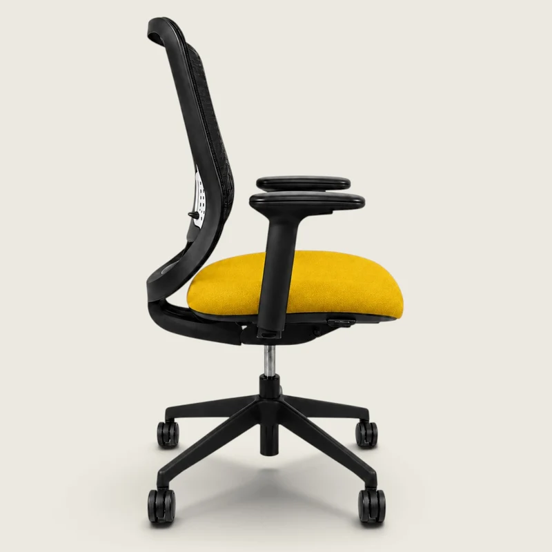 Orangebox: Do - Task Chair in Yellow Fabric - Refurbished