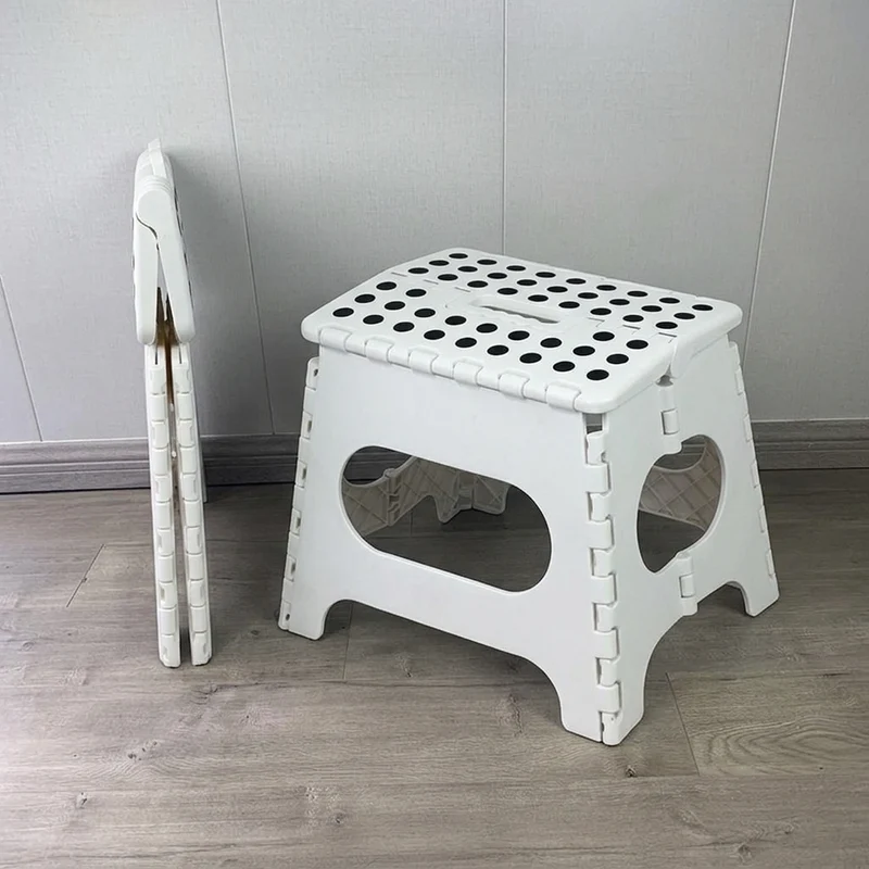 Modern Minimalist PP Foldable Trapezoid Chair Portable Chair For Living Room