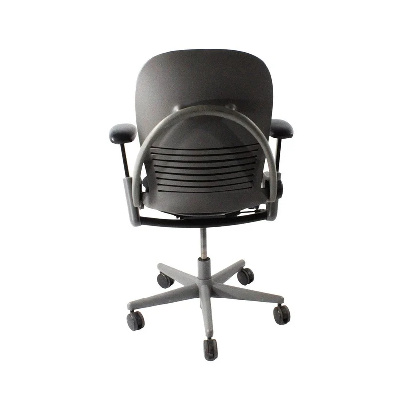 Steelcase: Leap V1 Office Chair - Grey Frame/Black Fabric - Refurbished