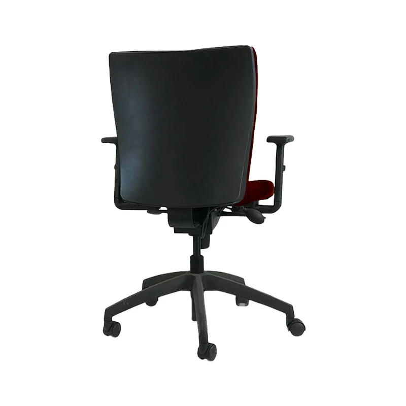 Connection: Team Task Chair in Tan Leather - Refurbished