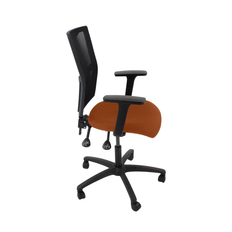 Saxen: Ergo 2 Task Chair in Tan Leather - Refurbished