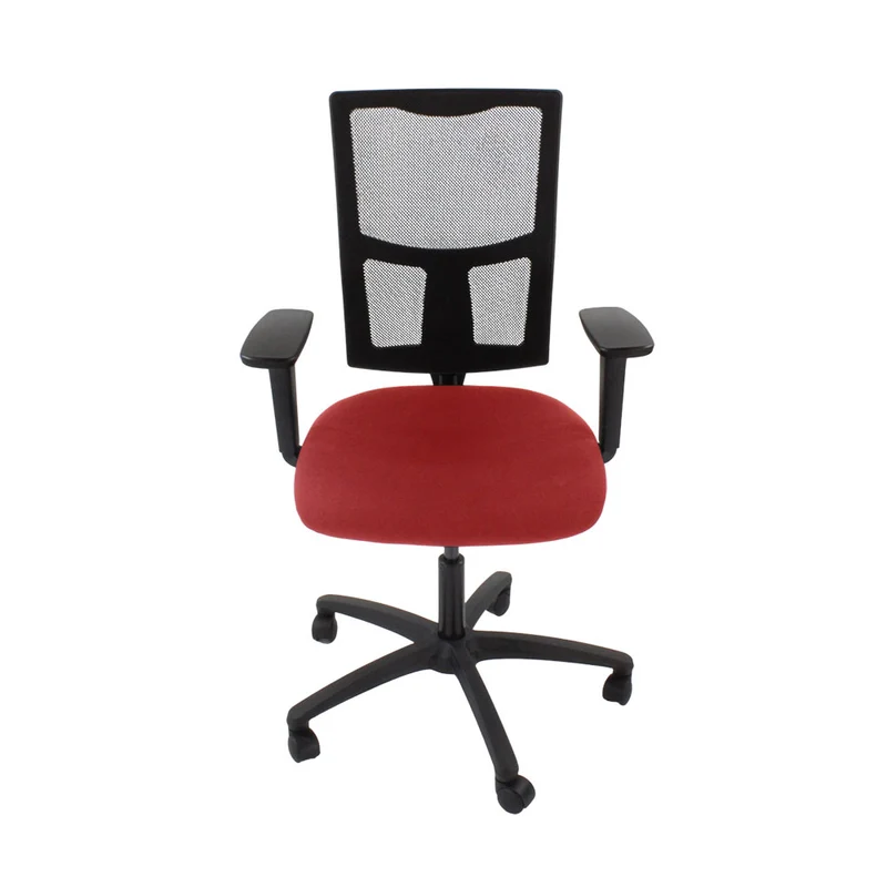 Saxen: Ergo 2 Task Chair in Red Fabric - Refurbished