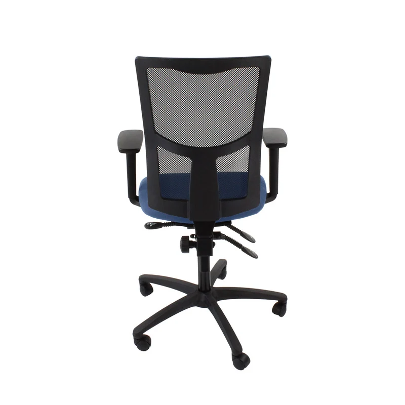 Saxen: Ergo 2 Task Chair in Blue Fabric - Refurbished