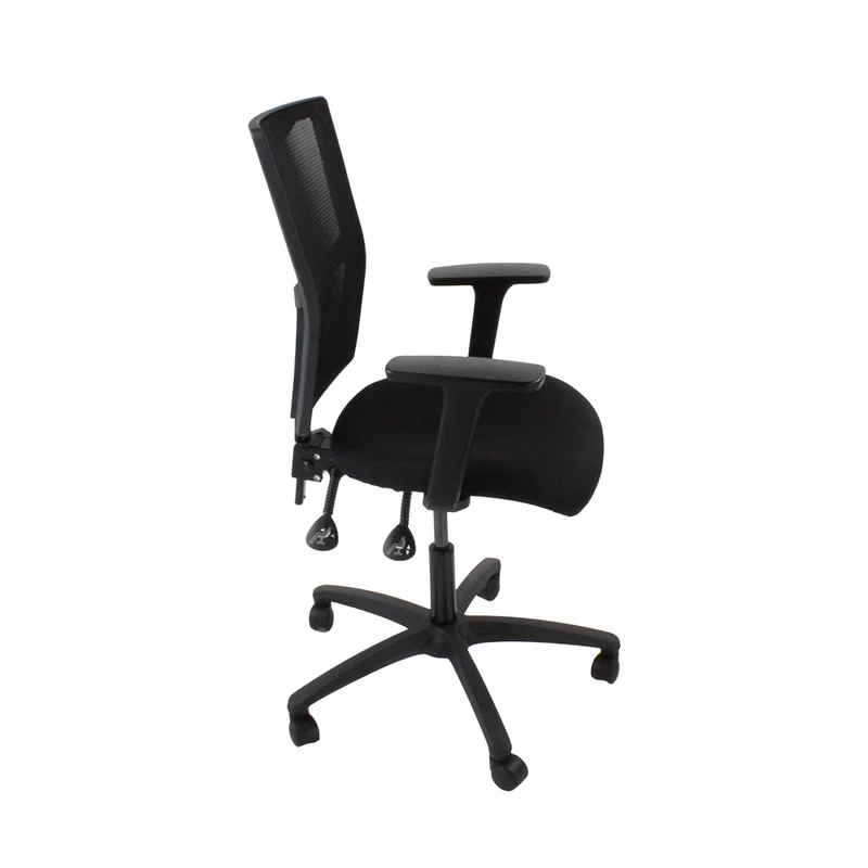 Saxen: Ergo 2 Task Chair in Black Fabric - Refurbished