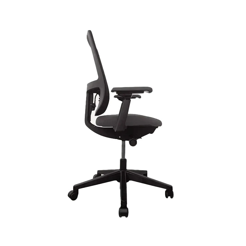 Haworth: Lively Task Chair in Grey Fabric - Refurbished