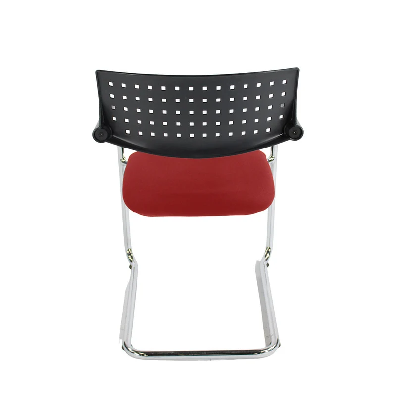 Vitra: VisaVis Meeting Chair in Red Fabric - Refurbished