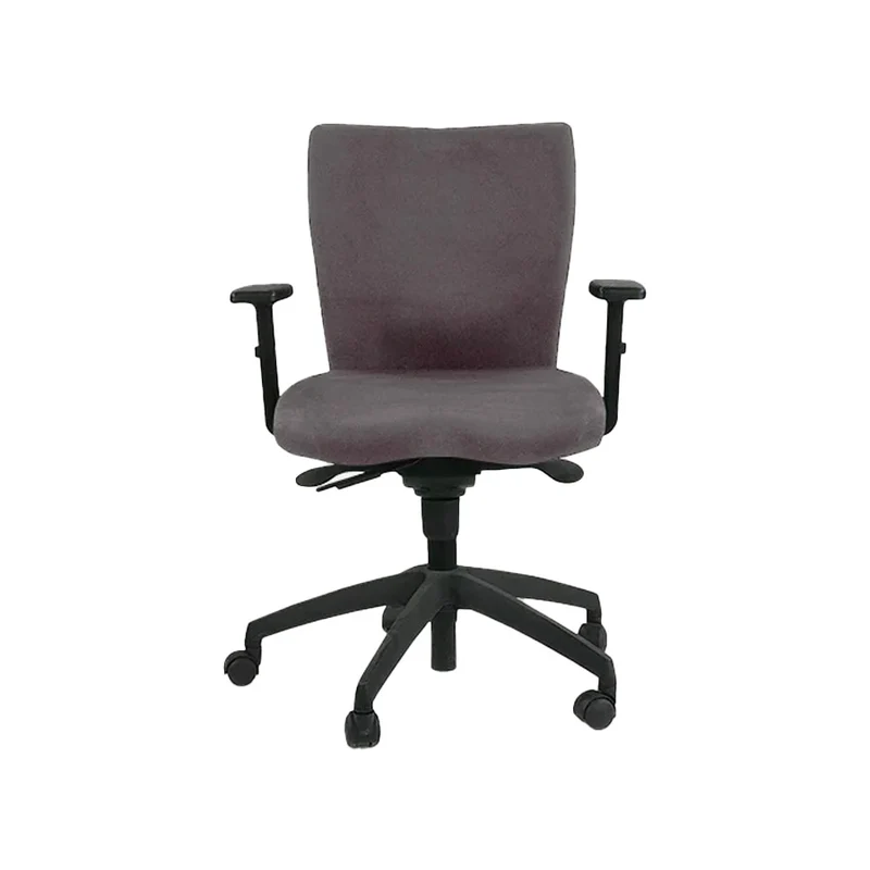 Connection: Team Task Chair in Grey Fabric - Refurbished