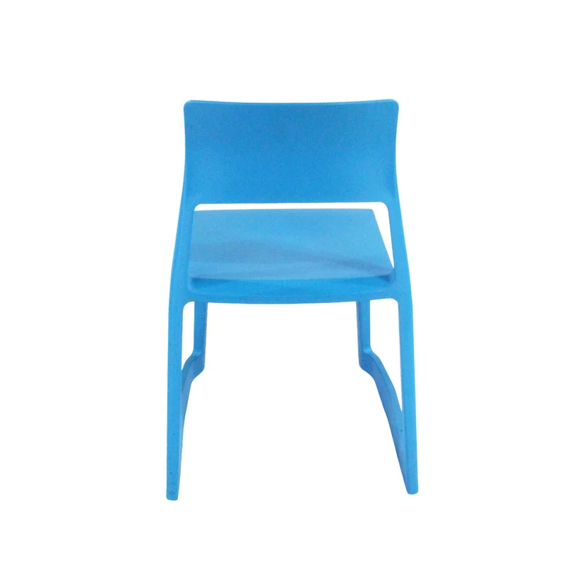 Vitra: Tip Ton Canteen Chair - Blue - Refurbished
