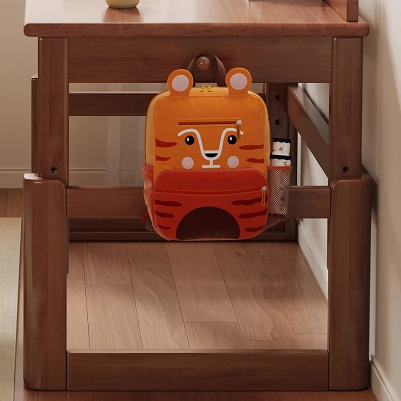 Modern Minimalist Plywood Rectangular Kid Study Desk With 2 Drawers For Living Room