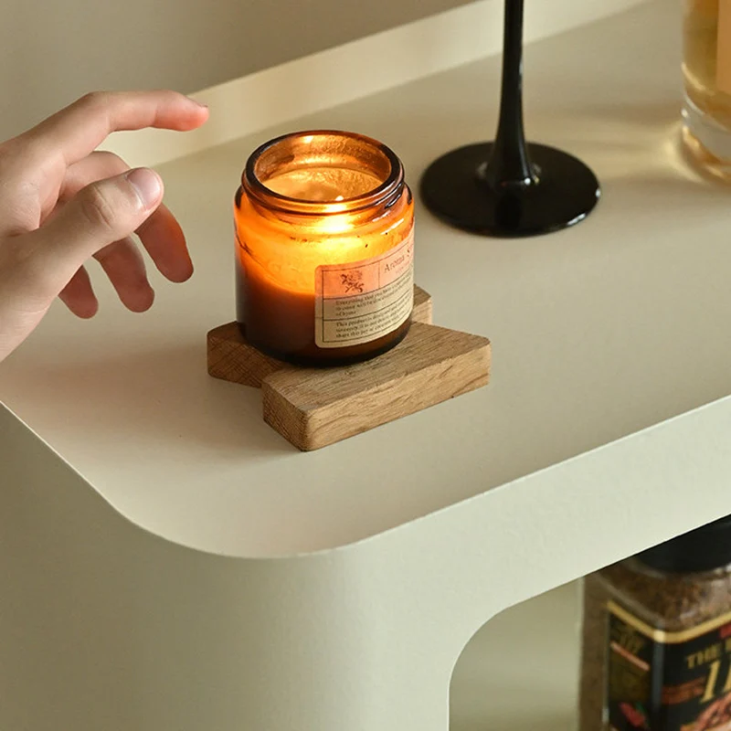Contemporary Industrial Iron Hollow Rectangular Floor-Standing Storage Shelf 4-Layer For Living Room