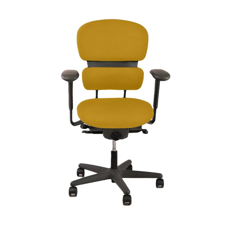 KI: Impulse Office Task Chair in Yellow Fabric - Refurbished