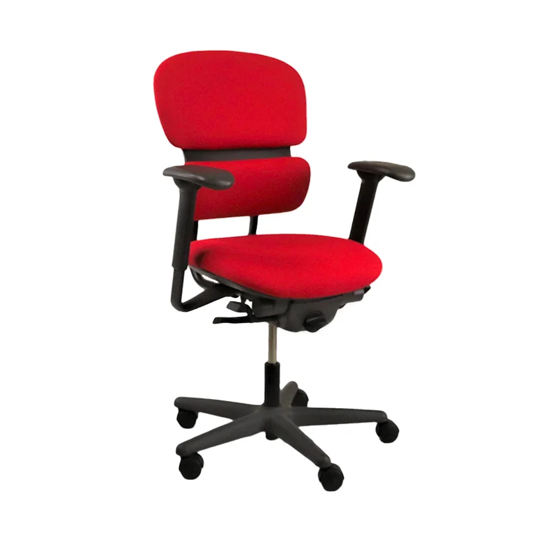 KI: Impulse Office Task Chair in Red Fabric - Refurbished