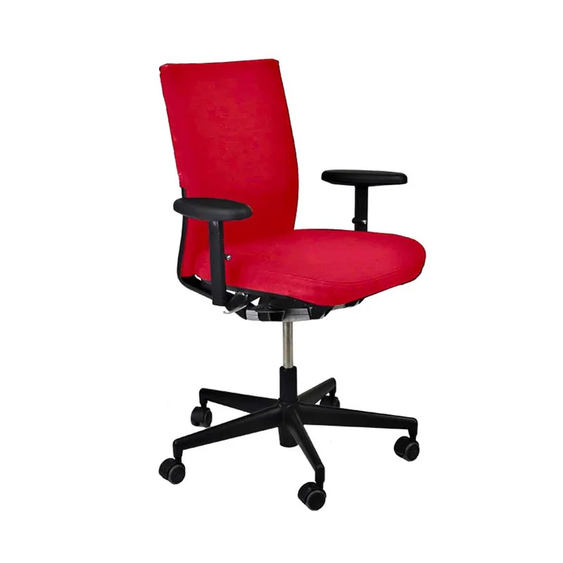 Vitra: Axess Office Chair in Red Fabric - Refurbished
