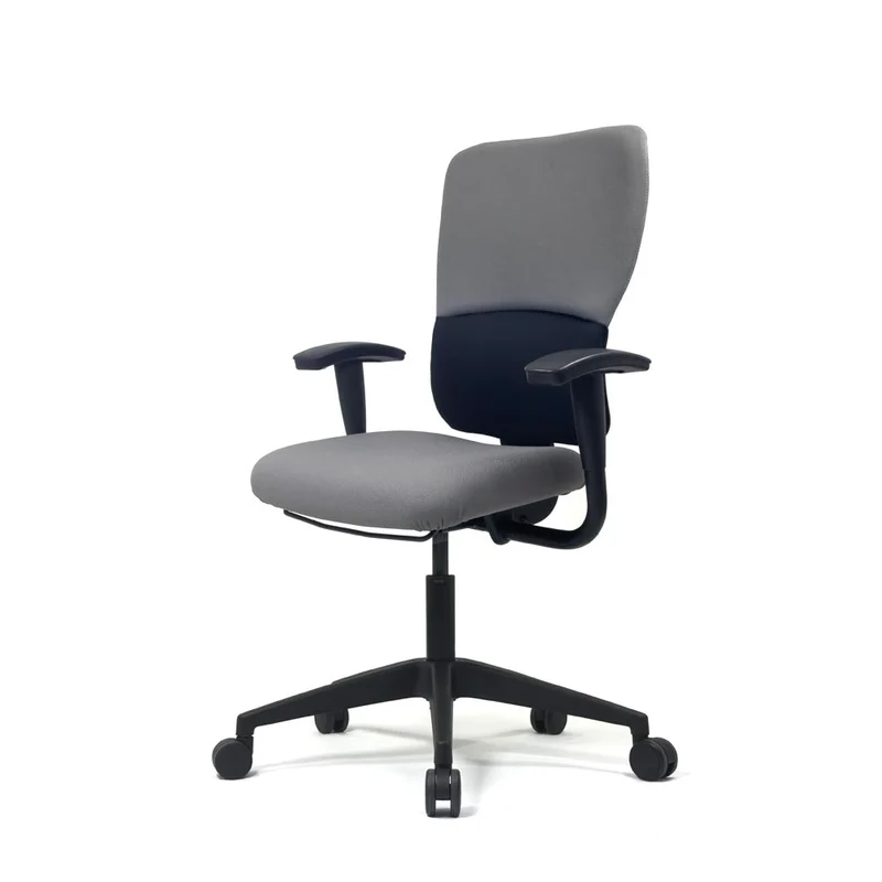Steelcase: Lets B - Hi-Back Task Chair in Grey Fabric - Refurbished