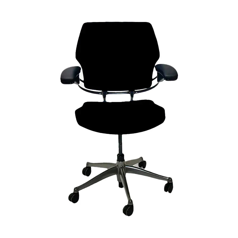 Humanscale: Freedom Task Chair in Black Leather - Refurbished