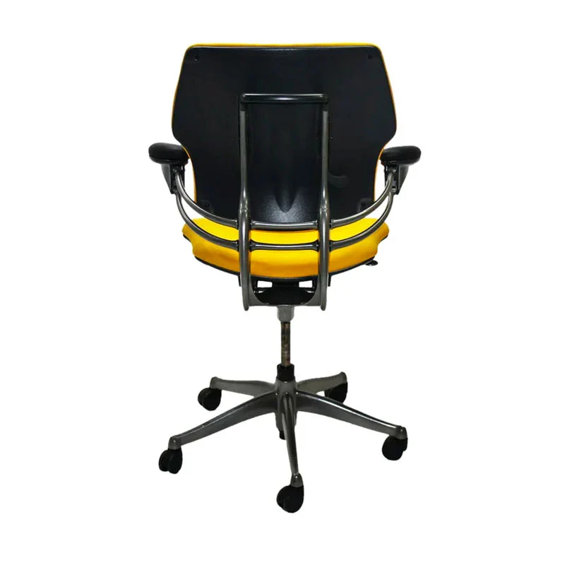 Humanscale: Freedom Task Chair in Yellow Fabric - Refurbished