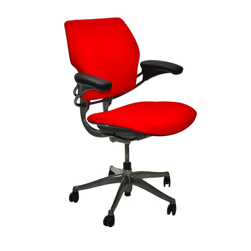 Humanscale: Freedom Task Chair in Red Fabric - Refurbished
