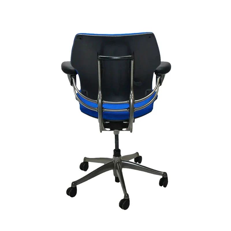 Humanscale: Freedom Task Chair in Blue Fabric - Refurbished
