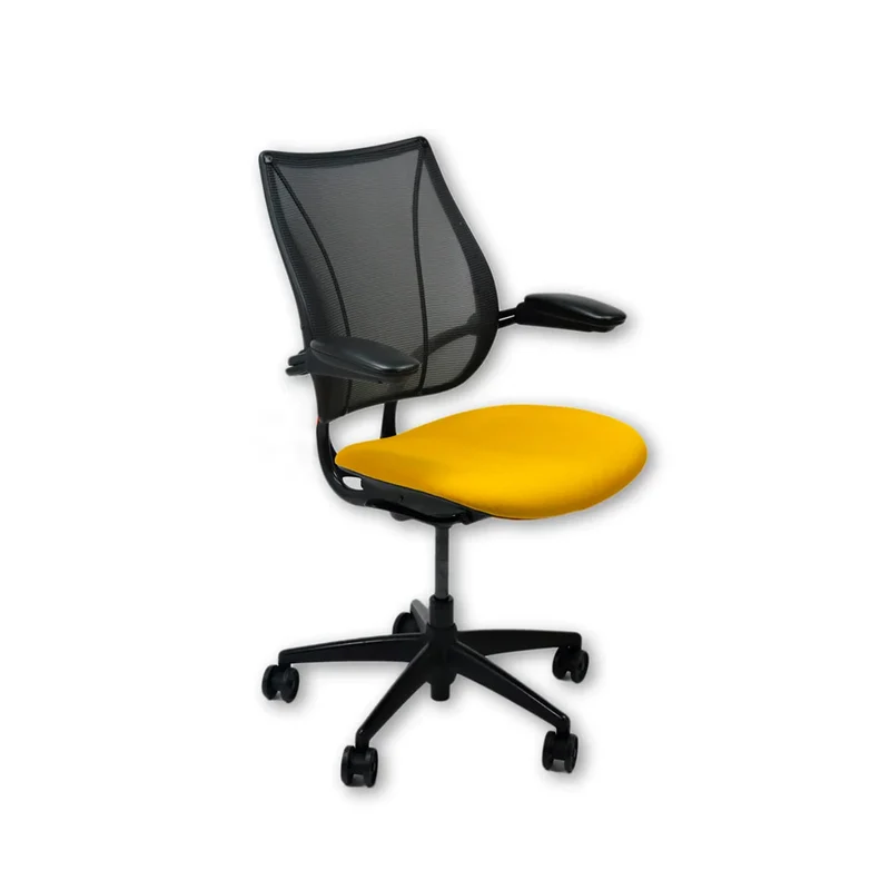 Humanscale: Liberty Task Chair in Yellow Fabric - Refurbished