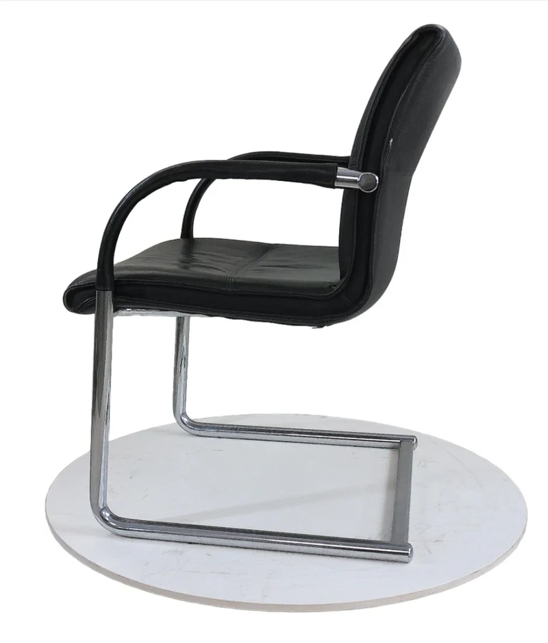 Kusch & Co: Leather Meeting Chair - Refurbished
