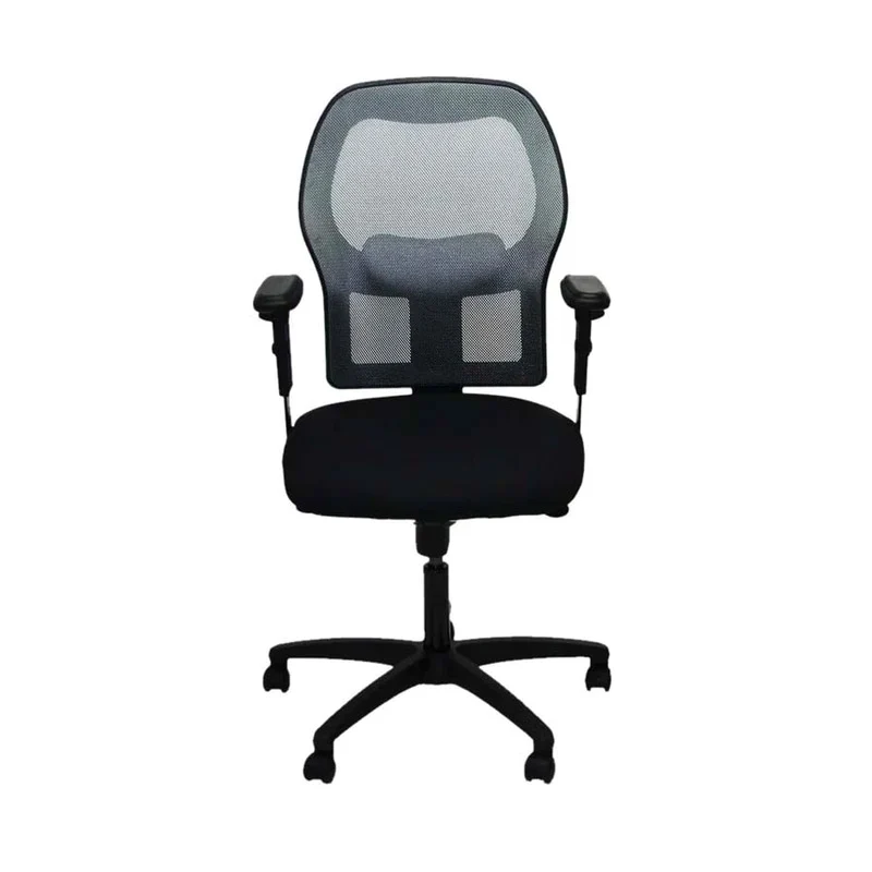 Ahrend: 160 Type Task Chair with Silver Mesh - Refurbished