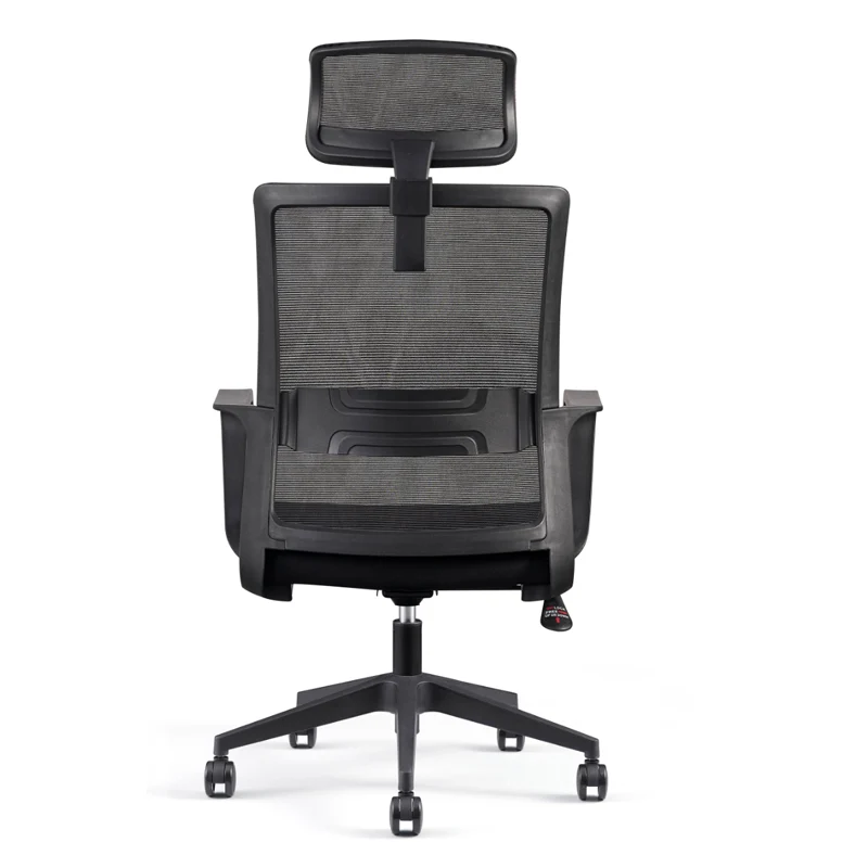 Modern Ergonomic High Back Breathable Mesh Office Chair - Rectangular Adjustable Headrest Desk Chair For Home Office