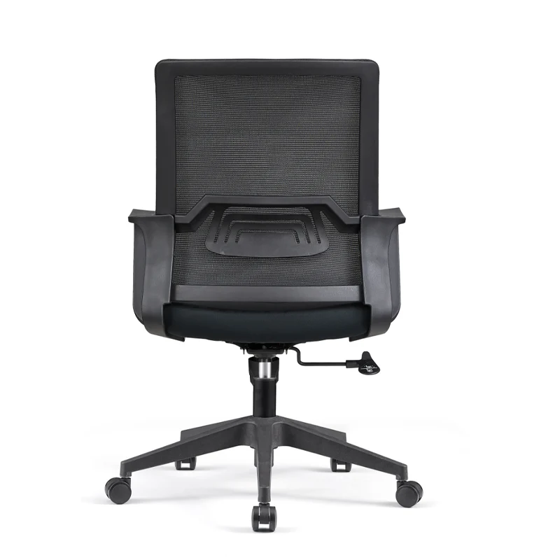 Modern Ergonomic Mid Back Mesh Office Chair - Rectangular Lumbar Support Reclining Tilt Desk Chair For Home Office