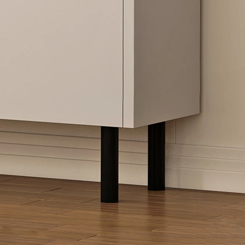 Modern Minimalist Eco Board Rectangular Storage Cabinet 3-Storage For Living Room